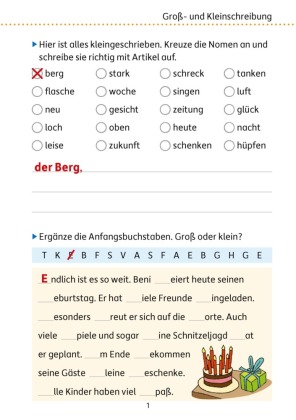 Mein Übungsheft Rechtschreiben 4. Klasse