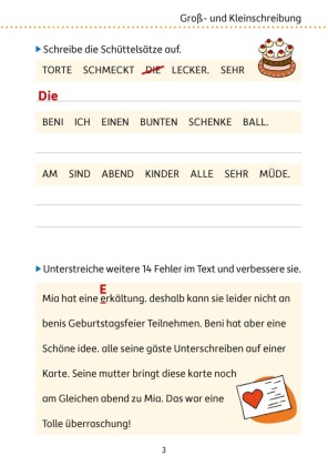 Mein Übungsheft Rechtschreiben 4. Klasse