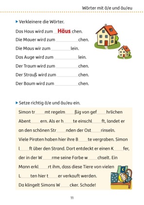 Mein Übungsheft Rechtschreiben 4. Klasse