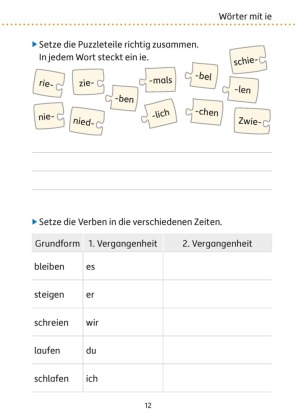 Mein Übungsheft Rechtschreiben 4. Klasse