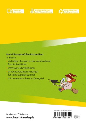 Mein Übungsheft Rechtschreiben 4. Klasse