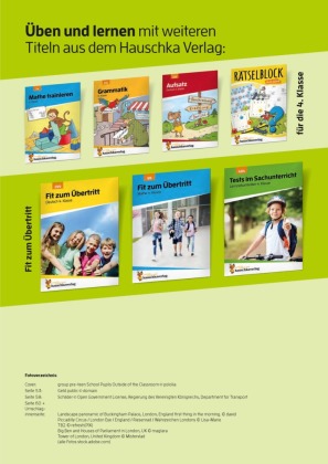 Übungsheft Fit zum Übertritt - Tests in Englisch 4. Klasse