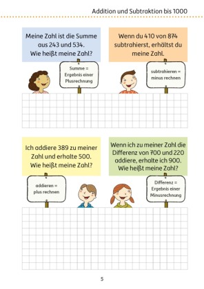 Mein Übungsheft Rechnen 4. Klasse