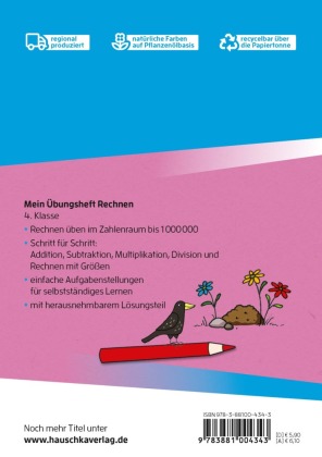 Mein Übungsheft Rechnen 4. Klasse