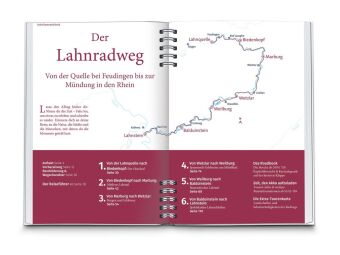 KOMPASS Radreiseführer Lahnradweg