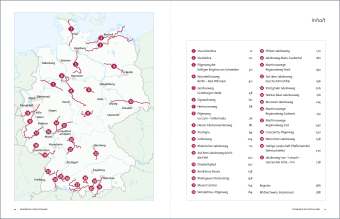 KUNTH Die schönsten Pilgerwege in Deutschland