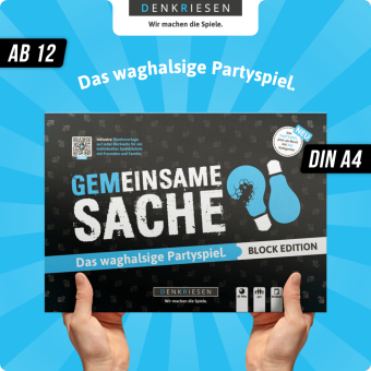 DENKRIESEN - PARTYFIEBER - GEMEINSAME SACHE Block Edition "Das waghalsige Partyspiel"