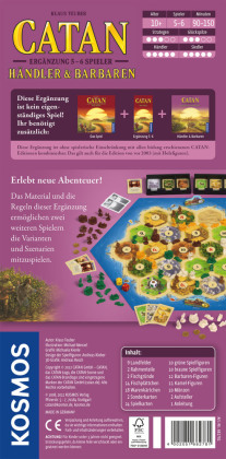 CATAN - Ergänzung 5-6 Spieler - Händler & Barbaren