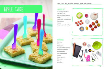 Kids Easy Cup Cookbook: Baking with Kids (Part 1), Baking box set incl. 5 colorful measuring cups, m. 1 Buch, m. 5 Beilage