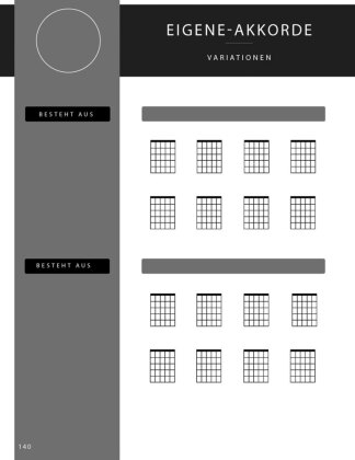 Das Gitarren Akkordbuch - Über 2000 Gitarrenakkorde - Pop-Rock-Jazz-Blues-Klassik