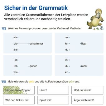 Grammatik mit Rico Schnabel, Klasse 3