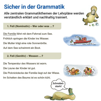 Grammatik mit Rico Schnabel, Klasse 4