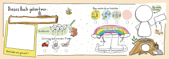 Freundschaftsbuch Meine Lieblingsmenschen - Erinnerungen an die Kindergartenzeit 
