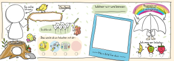 Freundschaftsbuch Meine Lieblingsmenschen - Erinnerungen an die Kindergartenzeit 