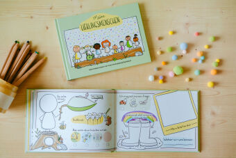 Freundschaftsbuch Meine Lieblingsmenschen - Erinnerungen an die Kindergartenzeit 