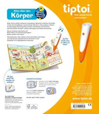 tiptoi® Wieso? Weshalb? Warum? - Alles über den Körper