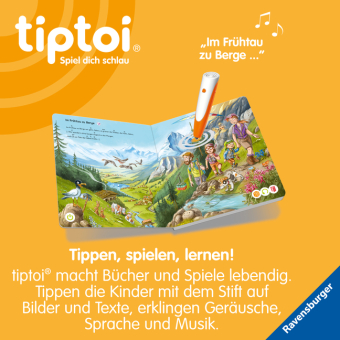 tiptoi® Liederbücher - Meine schönsten Lieder für unterwegs