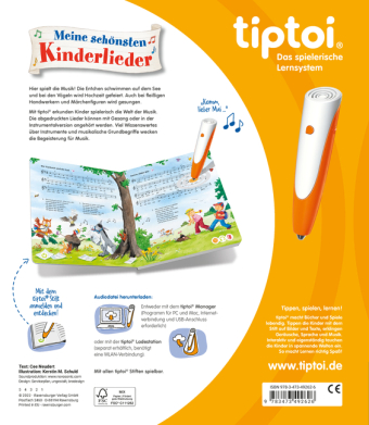 tiptoi® Liederbücher - Meine schönsten Kinderlieder