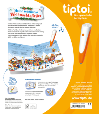 tiptoi® Liederbücher - Meine schönsten Weihnachtslieder