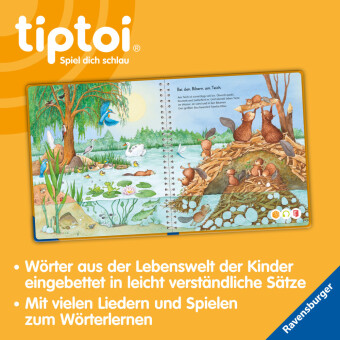 tiptoi® Mein Wörter-Bilderbuch - Tiere