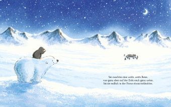 Oh wie schön, ein Pinguin!