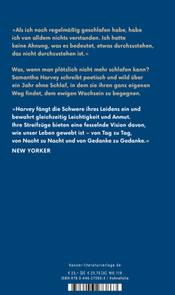 Das Jahr ohne Schlaf