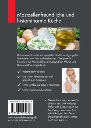 Mastzellenfreundliche und histaminarme Küche
