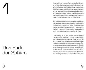 Wir und die Flüchtlinge