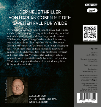 Was im Dunkeln liegt,1 Audio-CD, 1 MP3