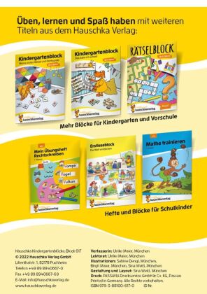 Kindergartenblock ab 3 Jahre - Das kann ich schon!