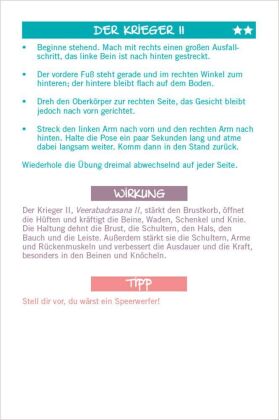 Yoga für Kinder. 30 Bildkarten mit anschaulichen Erklärungen