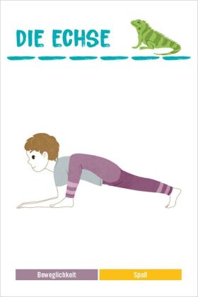 Yoga für Kinder. 30 Bildkarten mit anschaulichen Erklärungen
