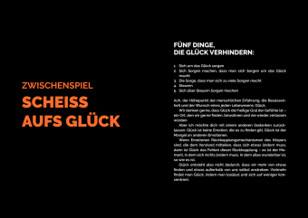 Die subtile Kunst des Daraufscheißens: Das Journal