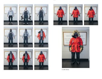 Unter den Polarlichtern der Antarktis