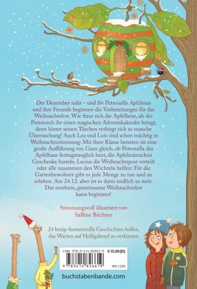 Petronella Apfelmus - 24 weihnachtliche Geschichten aus dem Apfelhaus (Band 10)