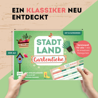 Stadt, Land, Gartenliebe - Der Spieleklassiker für alle mit grünem Daumen