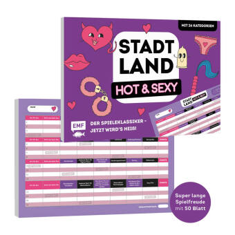 Stadt, Land, Hot and Sexy - Der Spieleklassiker - Jetzt wird's heiß!
