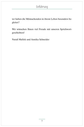 Sprichwortgeschichten