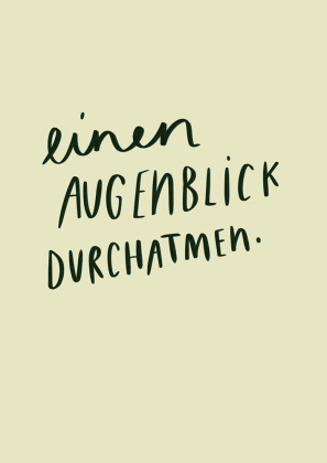 Vielleicht wird alles viel leichter