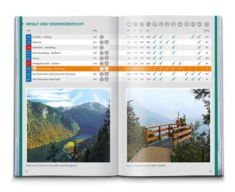KOMPASS Wanderführer SalzAlpenSteig, Chiemsee, Königssee, Hallstätter See, 40 Touren mit Extra-Tourenkarte