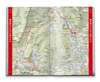 KOMPASS Wanderführer SalzAlpenSteig, Chiemsee, Königssee, Hallstätter See, 40 Touren mit Extra-Tourenkarte
