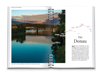 KOMPASS Radreiseführer Donauradweg Deutschland 