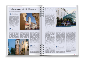 KOMPASS Radreiseführer Donauradweg Deutschland 