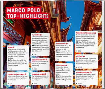 MARCO POLO Reiseführer Shanghai, Sozhou, Hangzhou
