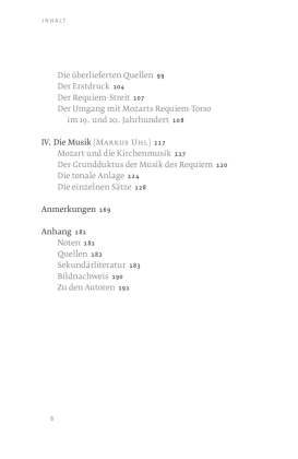 Das Requiem von Wolfgang Amadeus Mozart
