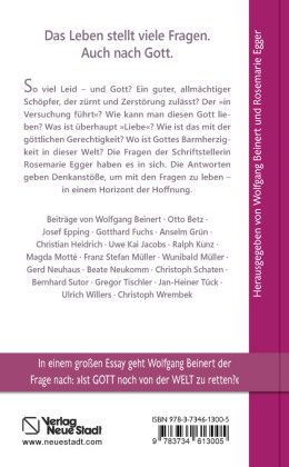 So viel Leid - und Gott? 