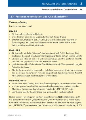 Corpus Delicti von Juli  Zeh - Textanalyse und Interpretation