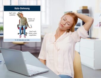 Fitnessposter Bewegte Pausen
