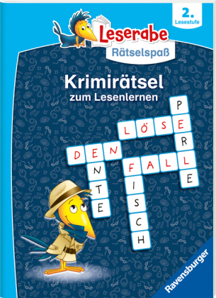 Leserabe Rätselspaß - Krimirätsel zum Lesenlernen (2. Lesestufe)