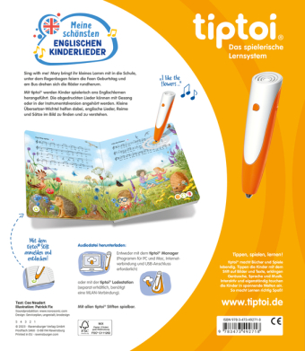 tiptoi® Liederbücher - Meine schönsten englischen Kinderlieder